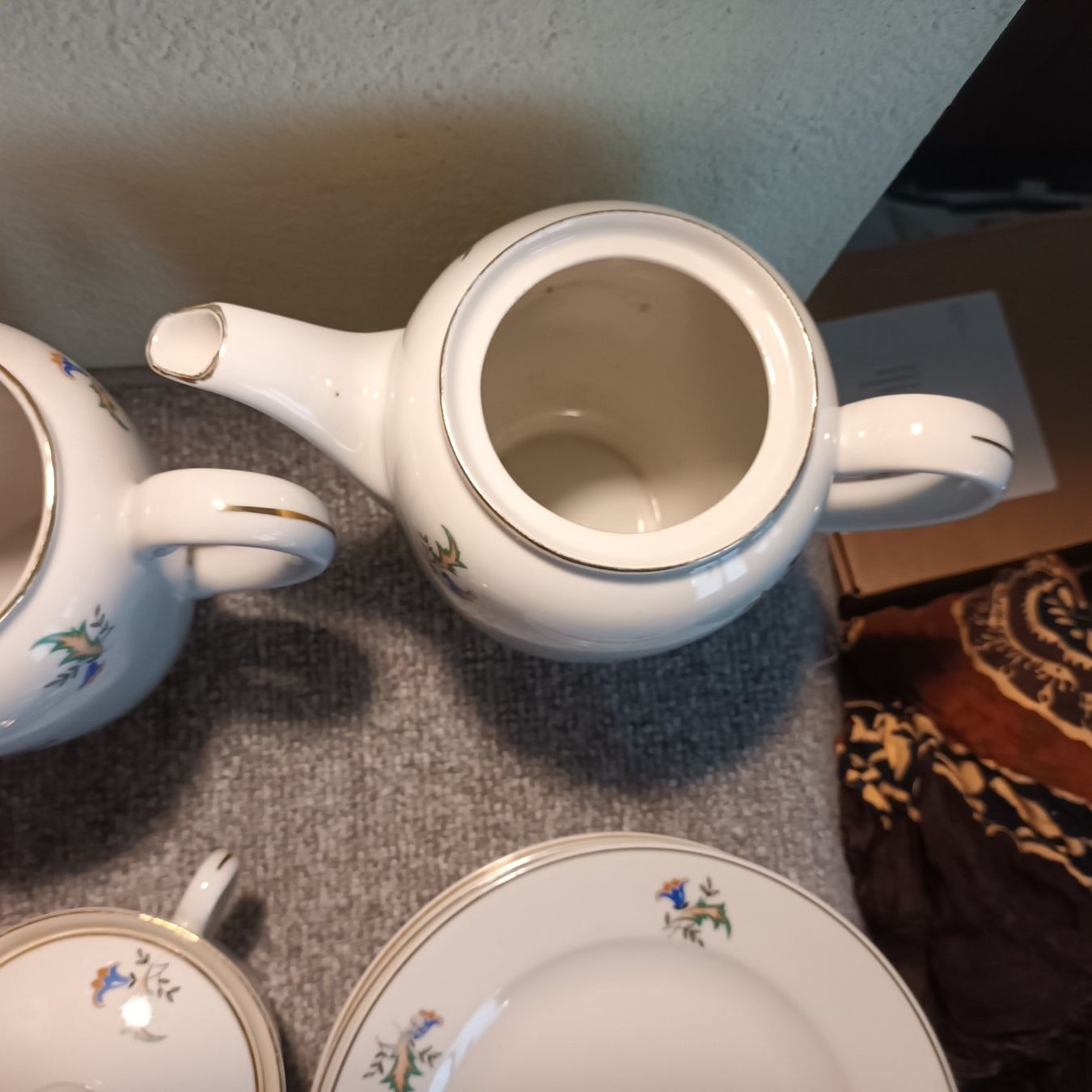 Set di piatti: Tee servis Dessert servis Geschirr Set – Usato da Steinen venduto da HELD84 2