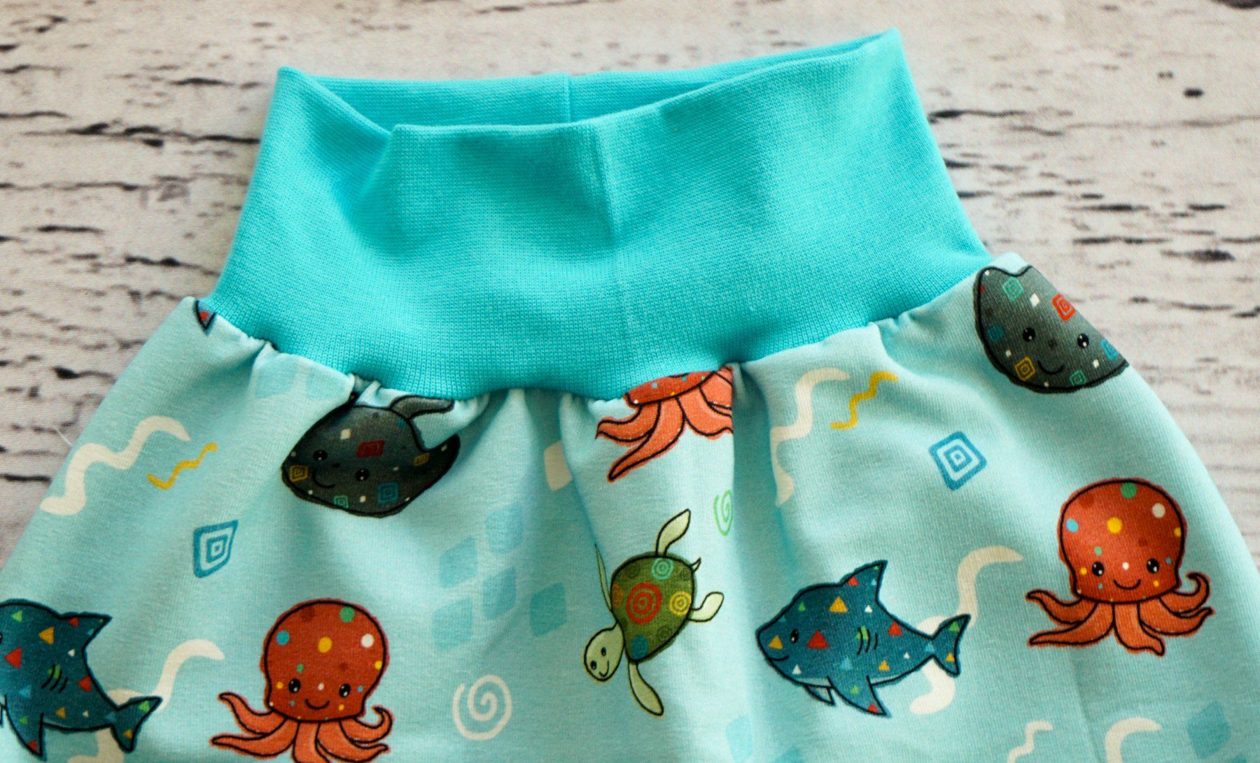 Pantaloni: Sweat Pumphose Unterwassertiere - Gr.50/56 NEU – Nuovo e nell'imballaggio originale da Zürich venduto da sambaum 3