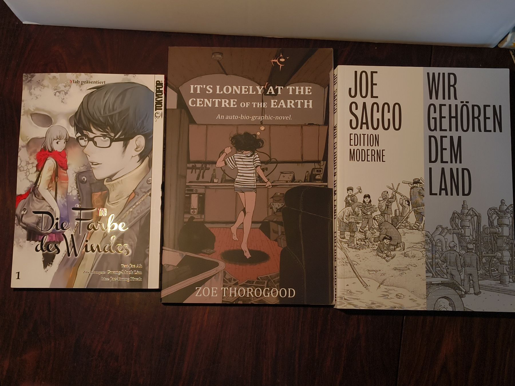 Fumetti: 3 Graphic Novel Comic Manga – Usato da stettlen venduto da VintageBern_ch