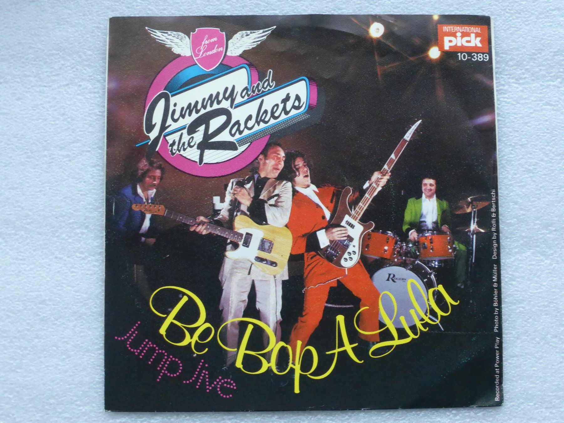 Schallplatten: Vinyl Single   JIMMY and THE RACKETS – Gebraucht aus Küssnacht am Rigi von Mondkinder 3