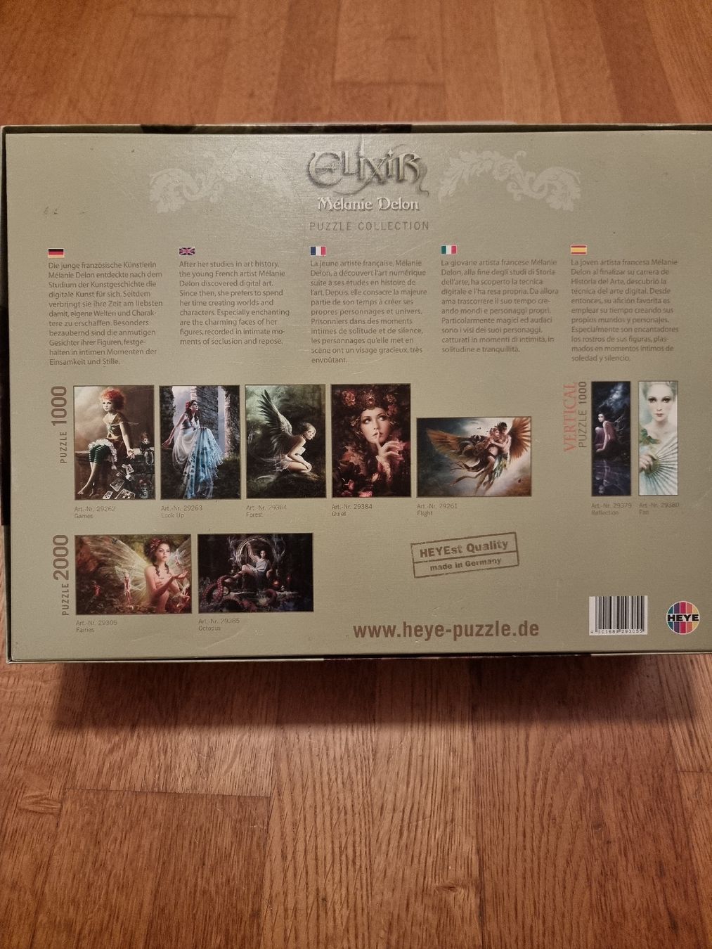 Puzzle: 2000 Teile Puzzle Elixir Fairies – Nuovo e nell'imballaggio originale da Luzern venduto da Luzern_Energy 1