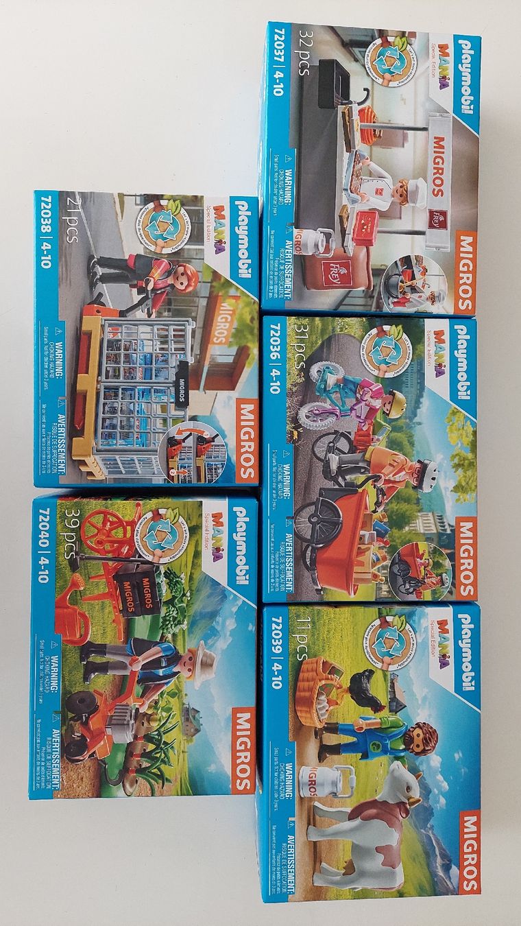 Playmobil Giocattoli: migros Mania 2025 ungeöffnet – Nuovo e nell'imballaggio originale da Horw venduto da wertvoll82