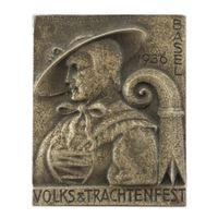 Volks & Trachtenfest Basel 1936 Abzeichen