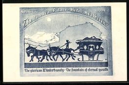 Adelboden, The Nevada Palace-Hotel, Pfer