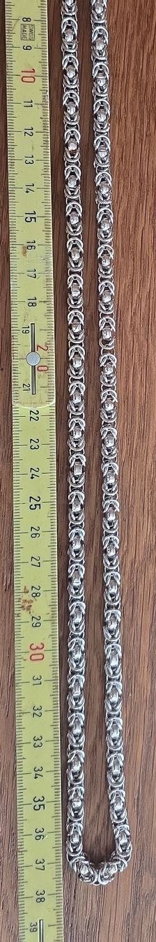 Catenine: Silberkette Königskette, Metall – Usato da Meilen venduto da simonio13