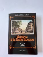 livre Genève à la belle époque
