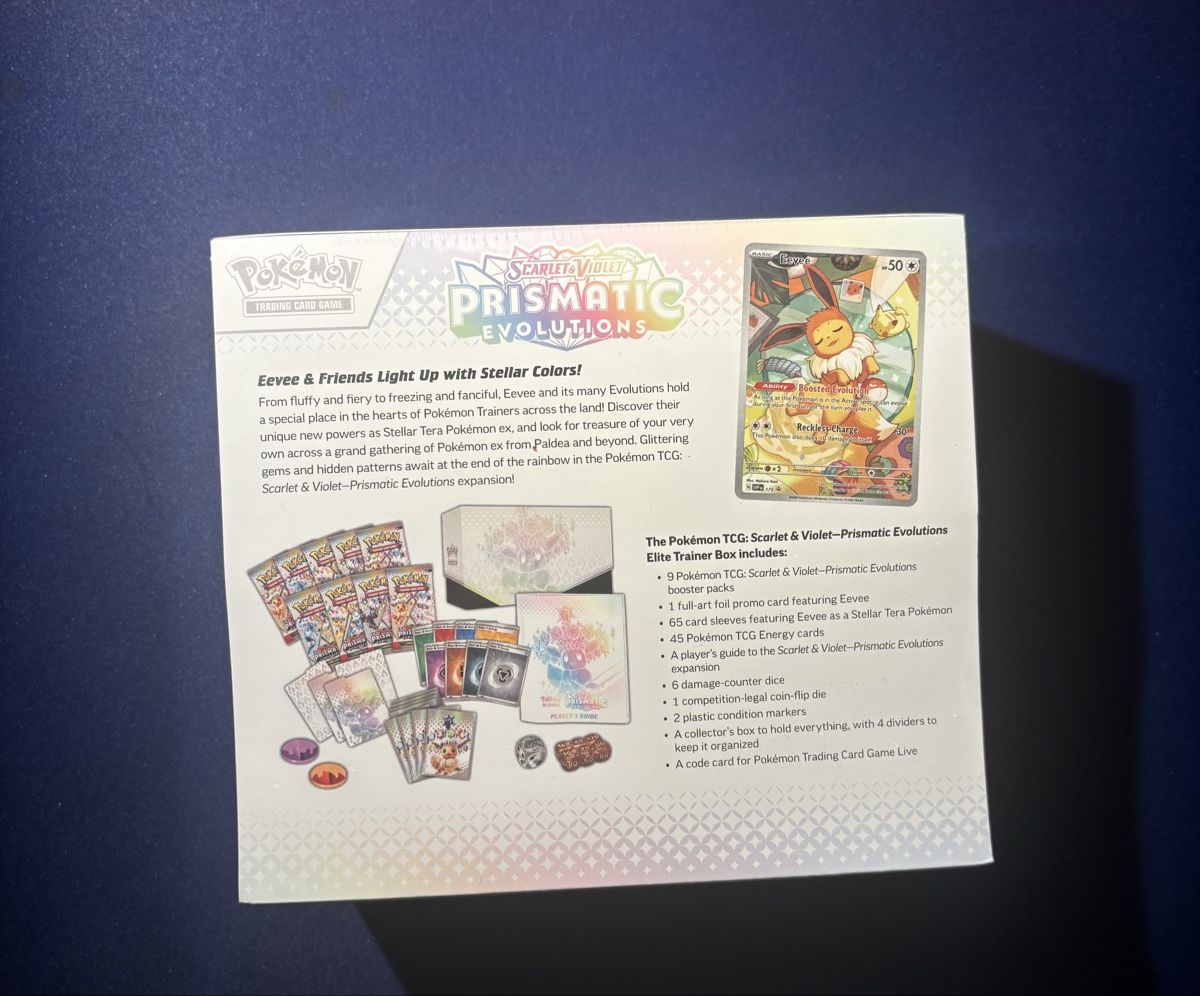 Pokémon Carte collezionabili: Pokémon Scarlet & Violet Prismatic Evolutions Elite Trainer  – Nuovo e nell'imballaggio originale da Galgenen venduto da Fusselchen28 1
