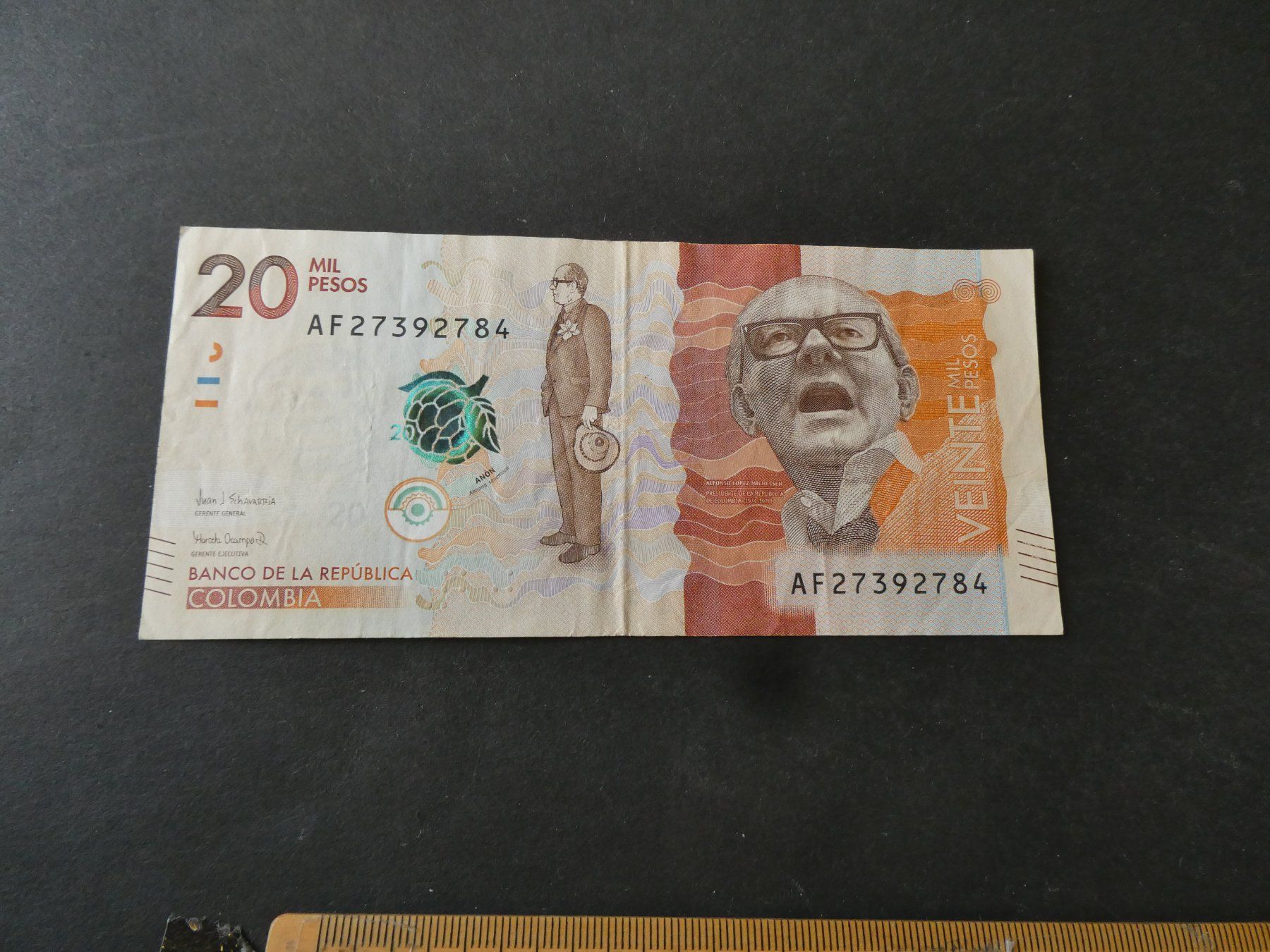 Banconote: Colombia 2017, 20 Mil Pesos – Usato da Hinterforst venduto da Rohusri