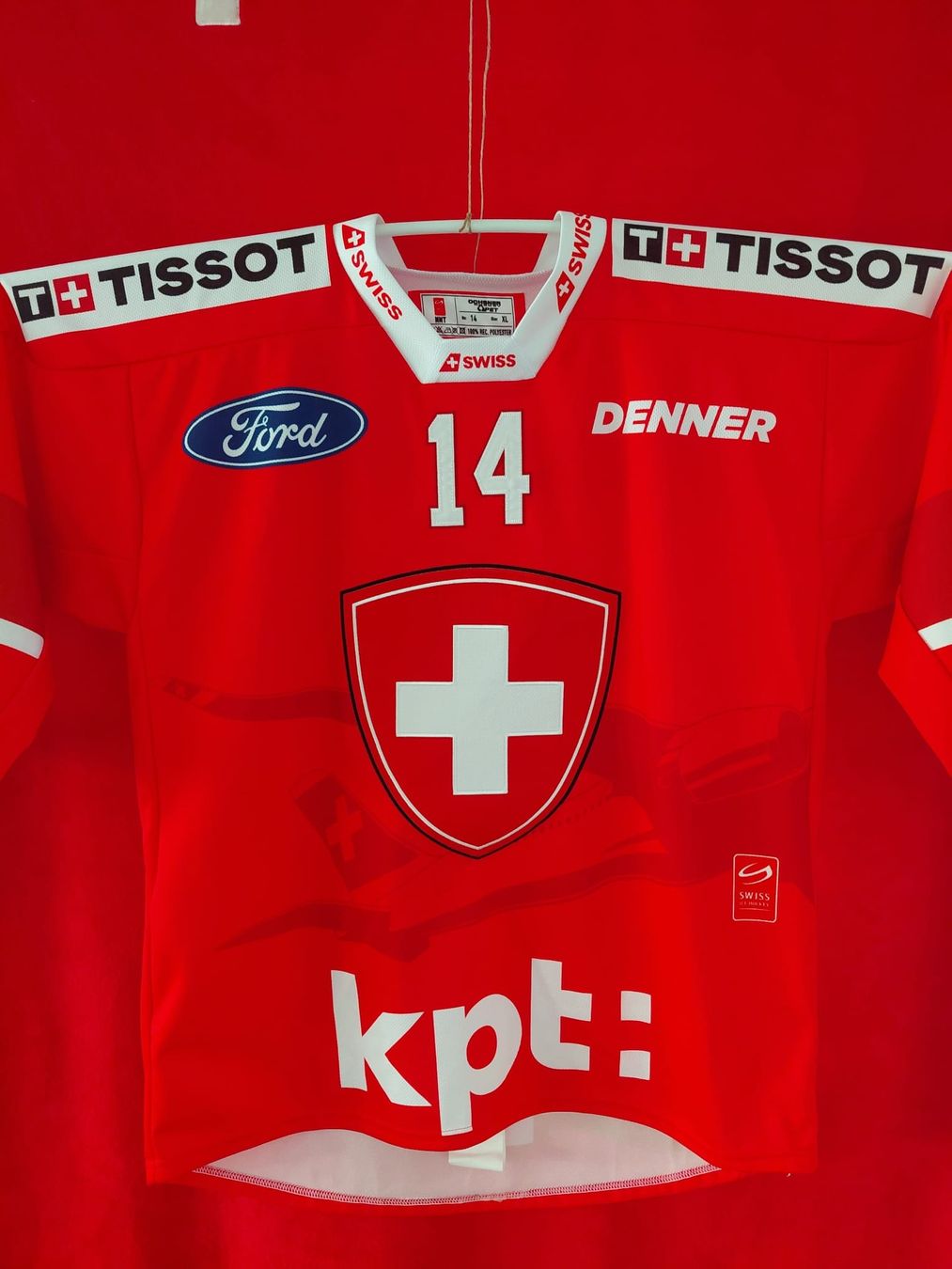 Gameworn Canottiere & Pantaloni: Swiss Eishockey Trikot Kukan – Usato da Wilen b. Wollerau venduto da Sousi82 2