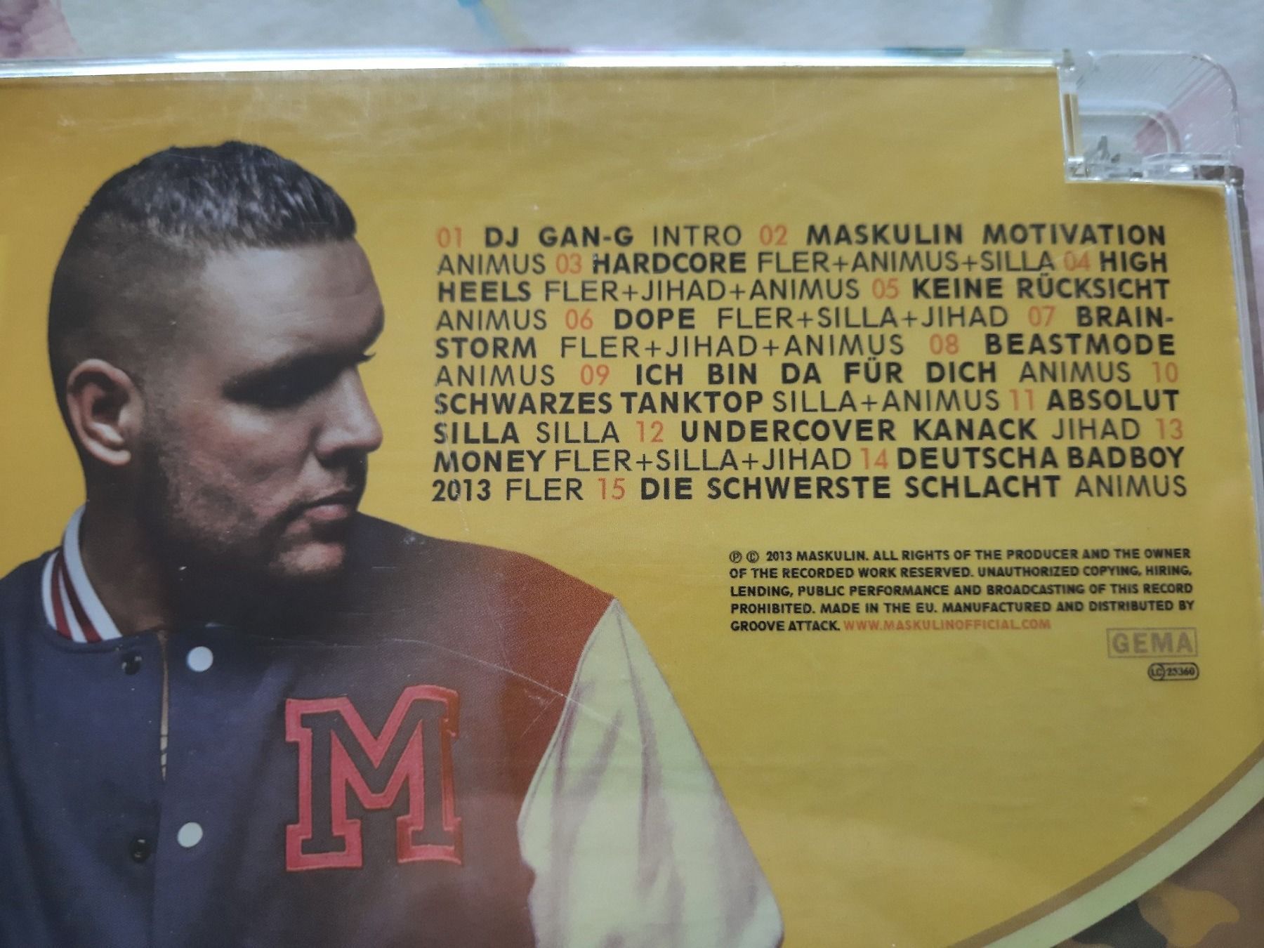 CD: CD Dj Gan-G maskulin mixtape 3 – Usato da Pully venduto da bro_n52j 2
