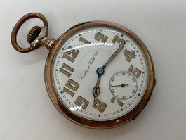 Cortebert 50mm Silber-Taschenuhr läuft nicht /i438