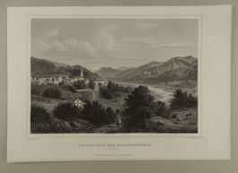 THUSIS, STAHLSTICH NACH ROHBOCK 1870
