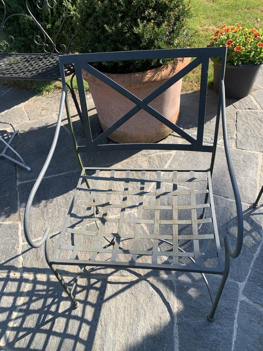 Sessel: 4 Antike Garten Sessel Eisen – Gebraucht aus Oberuzwil von Baer113 2