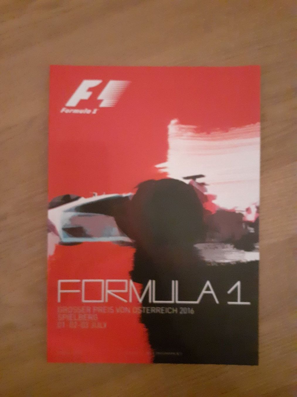 Riviste & Magazine: Programmheft Formel 1 GP Österreich 2016 – Nuovo (secondo la descrizione) da Aarburg venduto da Hktm