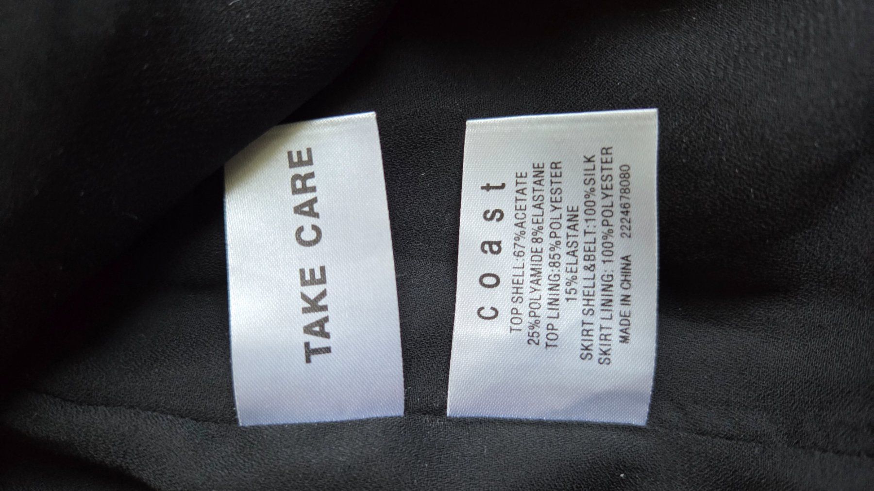 Vestiti: Schwarzes Sommer Cocktailkleid Grösse 12 – Usato da Fislisbach venduto da Maieriisli25 6