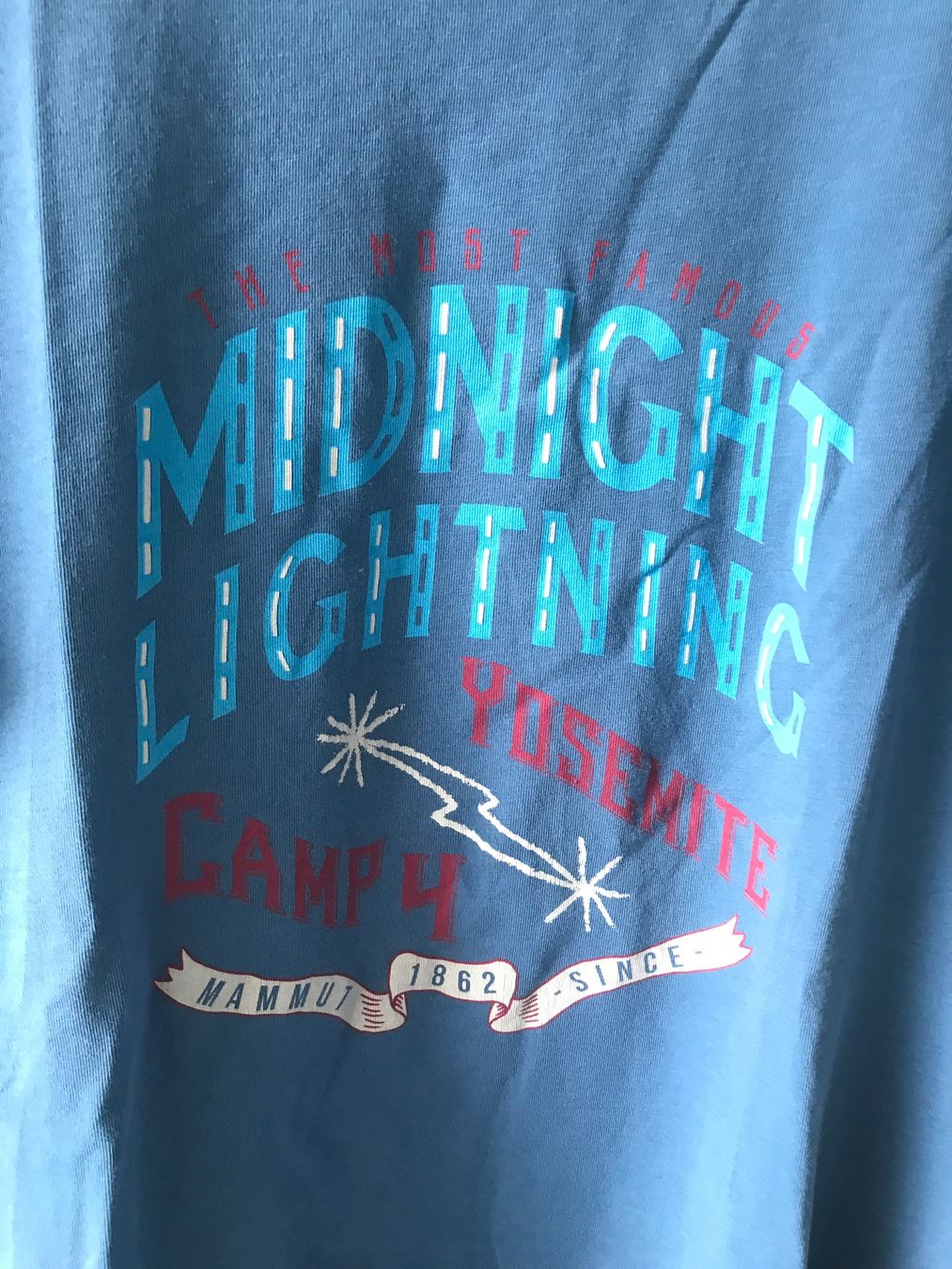 Mammut T-shirt: MAMMUT Tshirt in Blau M – Usato da Glattfelden venduto da Danshari 2