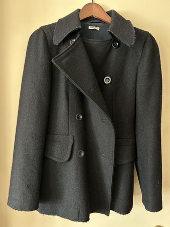 Miu Miu Wollmantel, Grösse 42, Made in Italy, Top Zustand!