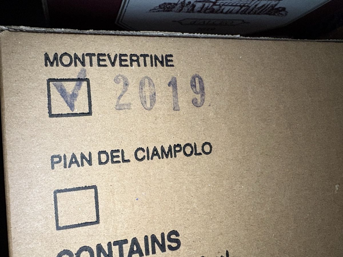 Wein: Montevertine 2019 - 6 Fl. 75cl – Neu und originalverpackt aus Luzern von autumnus17
