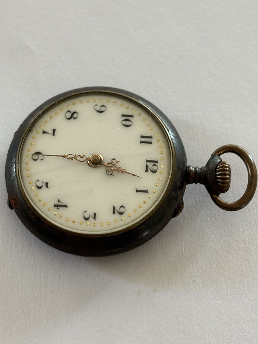 Orologi: Alte Taschenuhr "Aciér"  – Usato da Langnau am Albis venduto da flusspflege 1