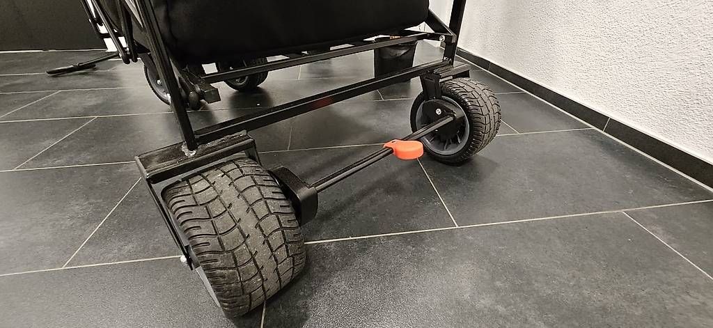 Transportwagen: Bollerwagen, Campingwagen schwarz – Gebraucht aus Arbon von my_shopping 3