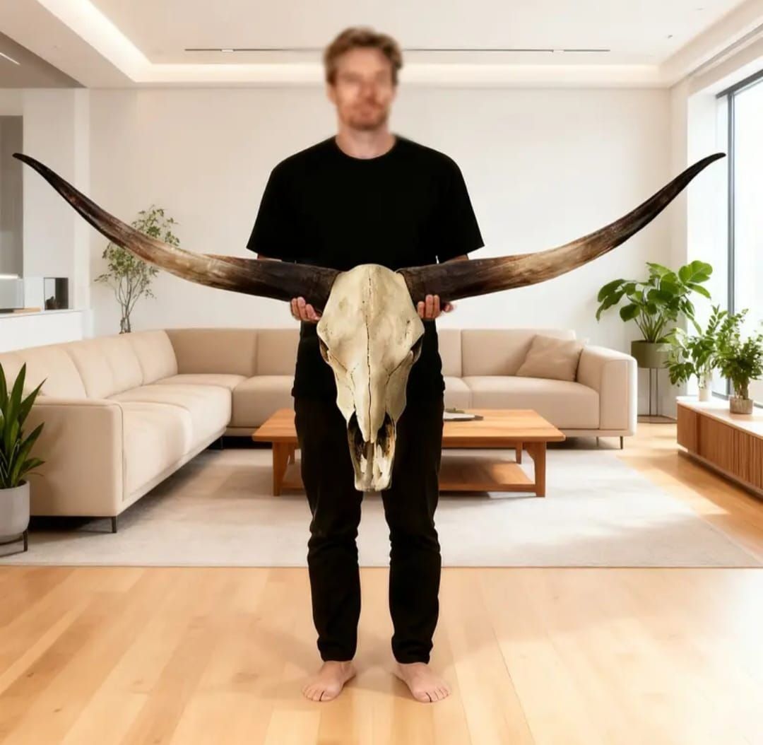 Tutte le decorazioni: Longhorn Kuh Schädel Wanddeko – Nuovo e nell'imballaggio originale da Hohenrain venduto da cars77