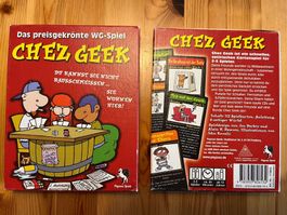 WG-Spiel Chez Geek, satirisches Kartenspiel