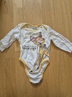 Disney Baby Body, Grösse 62, Langarm, Bambi Motiv!