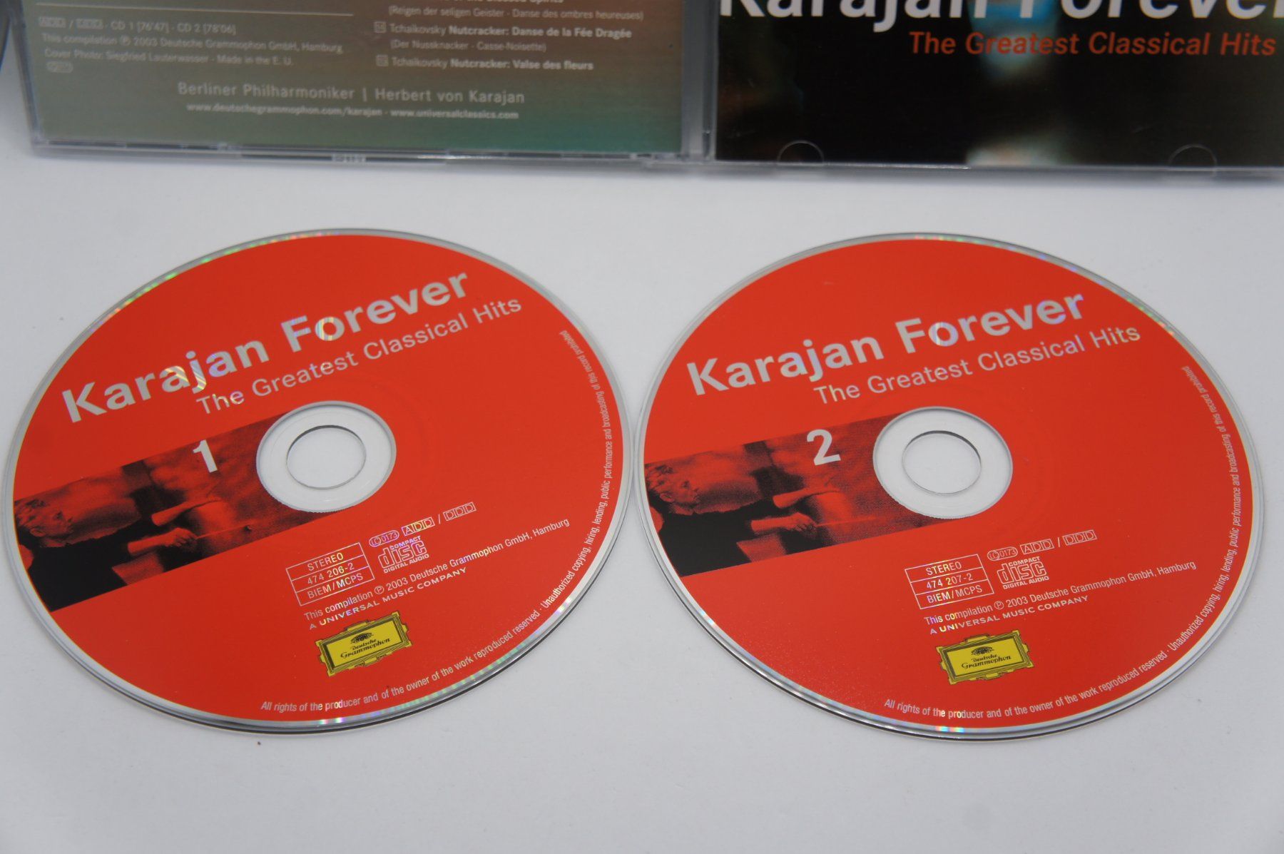 CD: rare 2 CD Karajan Forever: The Greatest Classical Hits – Usato da Ernetschwil venduto da luisvonerni 3