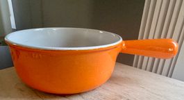 Gusseisen Fondue Caquelon made in France Cousances 20 cm
