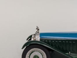 Bugatti Royale Kühlerfigur, a. Metall, Maßstab 1/43