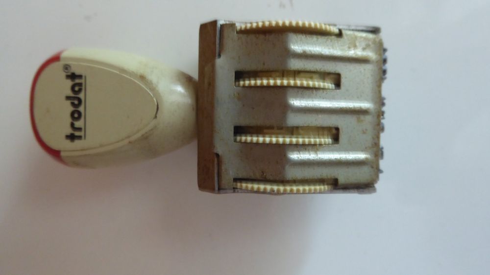 Trodat Timbri: Antiker Stempel trodat – Usato da Sargans venduto da Benziner 5