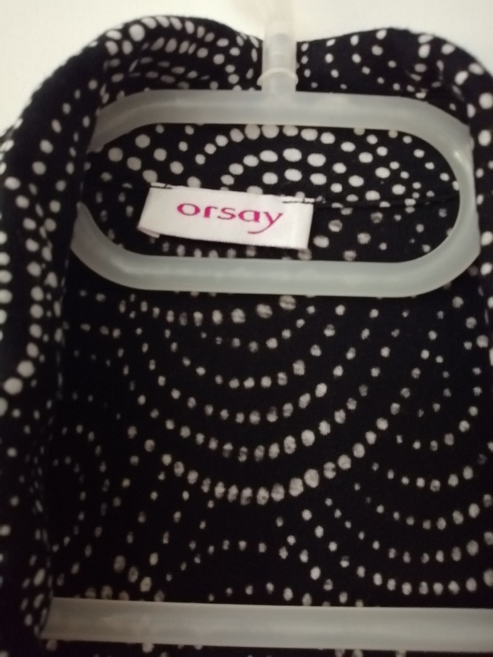 Orsay Vestiti: Schwarz-weisses Wickelkleid Gr. M – Usato da Windisch venduto da mer_6cjk 4
