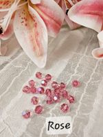 Swarovski Perlen 8 mm 20 Stück Rose