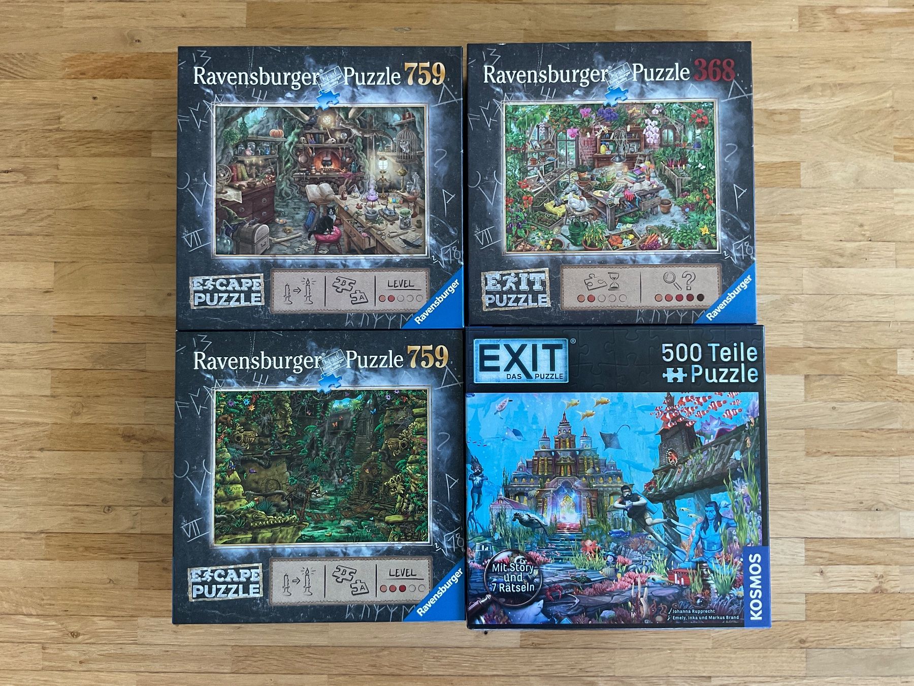 Ravensburger Puzzle: Rätselpuzzle Ravensburger und EXIT – Usato da zürich venduto da biggie007
