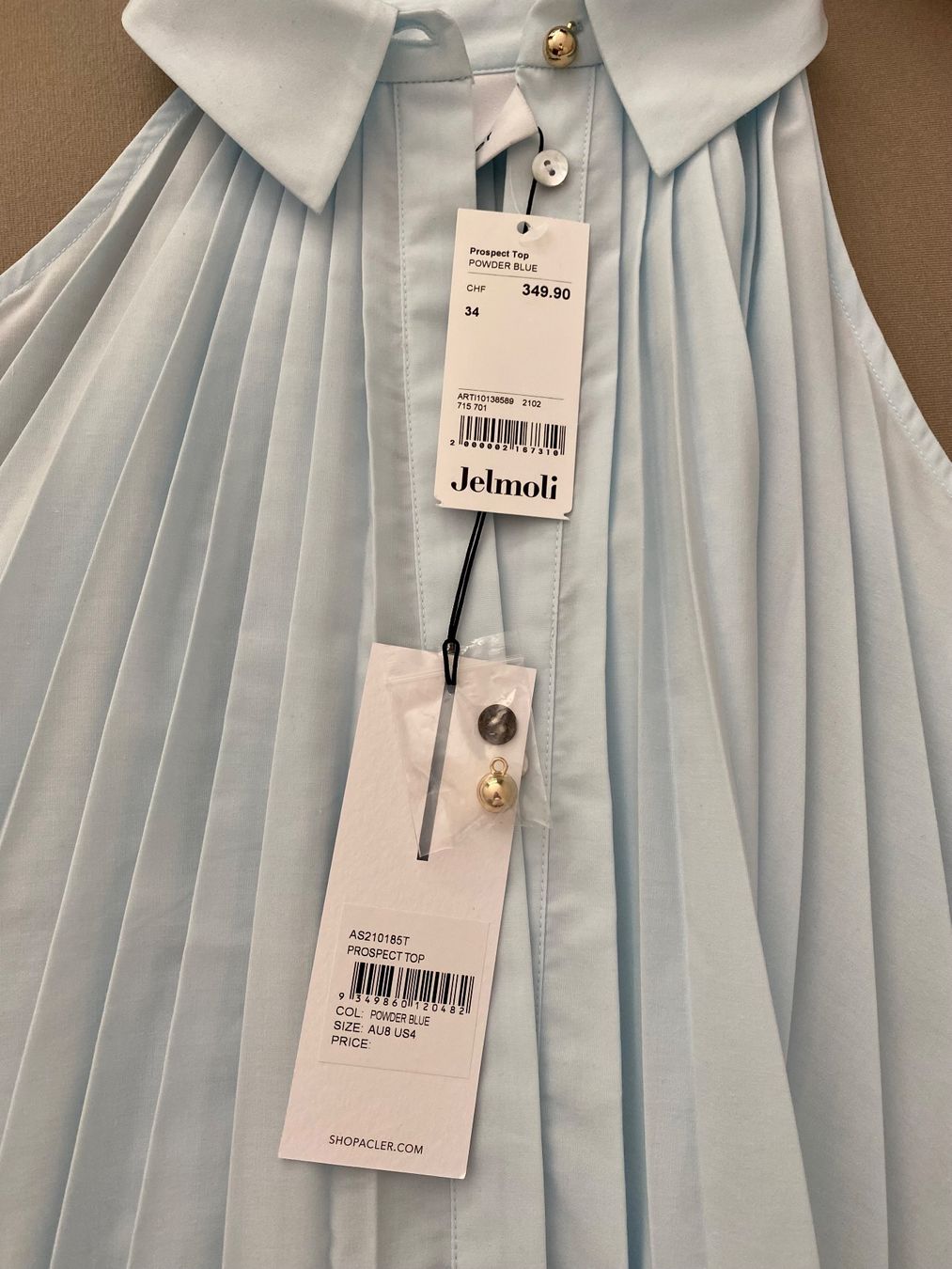 Camicette: Bluse Acler Gr. 36 Blau Neu! – Usato da Herrliberg venduto da Fashionista_8 4