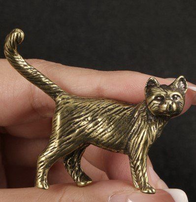 Statuette: Katze aus Messing – Nuovo (secondo la descrizione) da Uerkheim venduto da Kaufoption