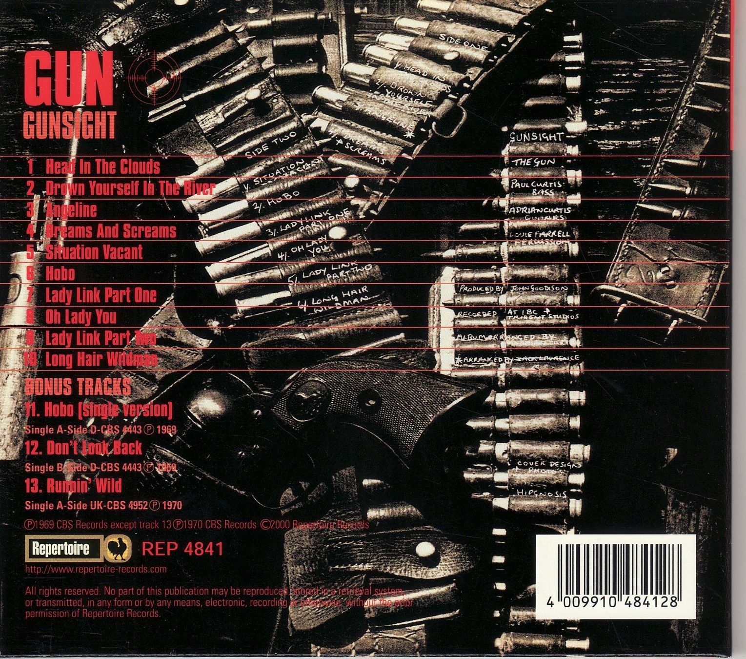 CDs: Gun Gunsight – Neu (gemäss Beschreibung) aus Boussens von catfood01 1