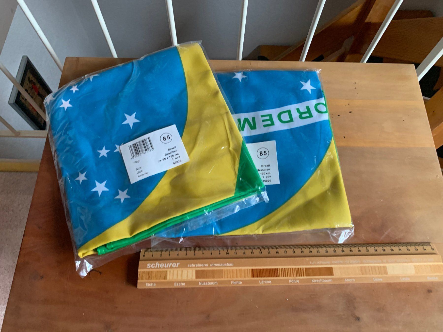 Drapeaux: Fahne Brasil 90/150cm – Neuf avec emballage d'origine à Arch par Karibu19