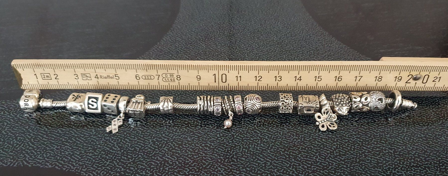 Pandora Bracciali & Braccialetti: **TOP** Original PANDORA Armband Silber 925 – Usato da Möriken AG venduto da Xaendu 8