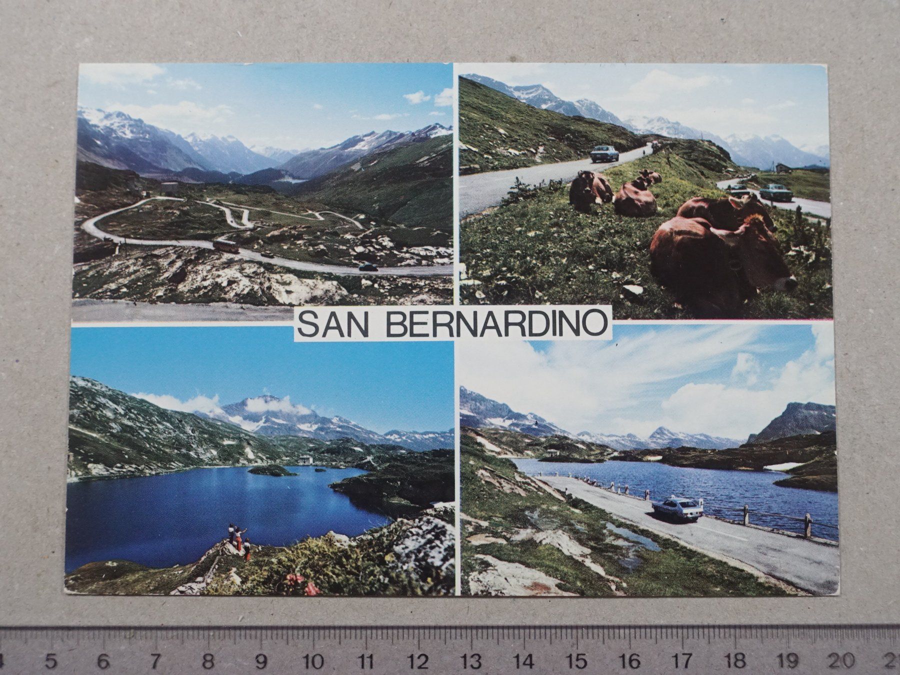 Cartes postales: Strada di San Bernardino – D'occasion à Lenzburg par fh1