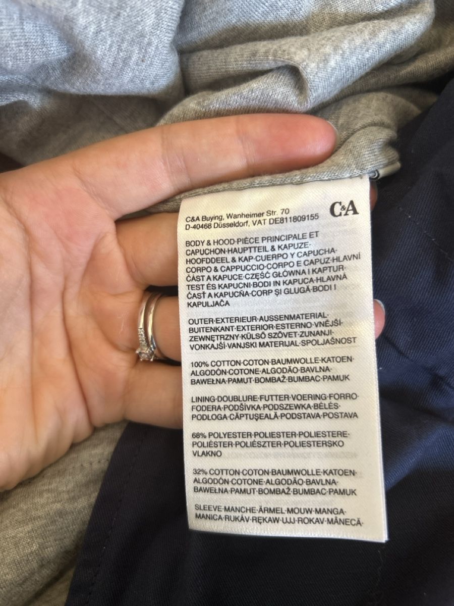 C&A Vestes: Veste imperméable premaman - taille 38 - C&A – Neuf avec emballage d'origine à Savigny par Althea0202 4