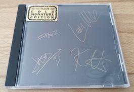 METALLICA: Metallica CD Australia Gold Tour Edition signed