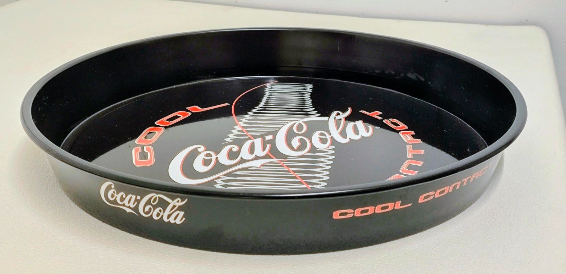 Piatti di portata: Coca-Cola Serviertablett,  Durchmesser ca.35 cm – Nuovo (secondo la descrizione) da Pfäffikon ZH venduto da Colacity 1