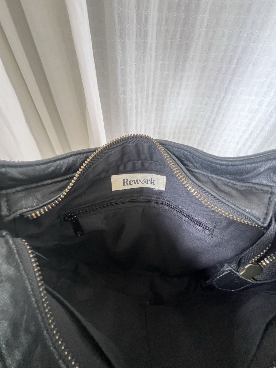 Borse: Rework Schultertasche Schwarz – Usato da Zürich venduto da demi.gr 1