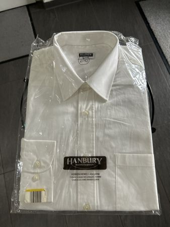 Hanbury Herren Hemd, Langarm, Gr. L (41/42), Neu, Top!