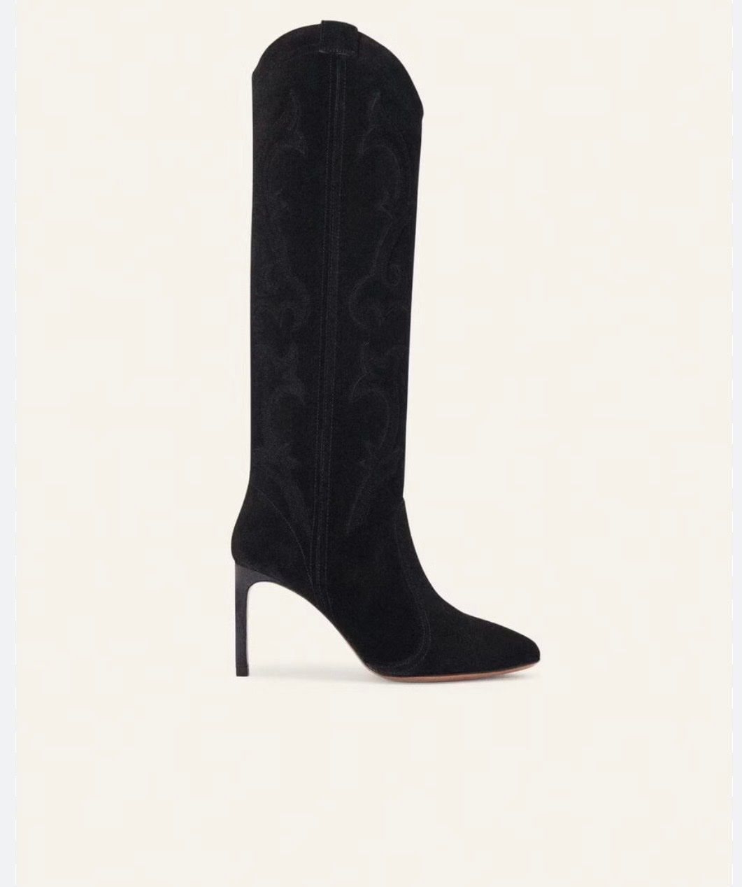 Ba&Sh Scarpe da donna: Black Suede Knee High Boots, Size 38 EU – Nuovo (secondo la descrizione) da Bazenheid venduto da hat_96 1