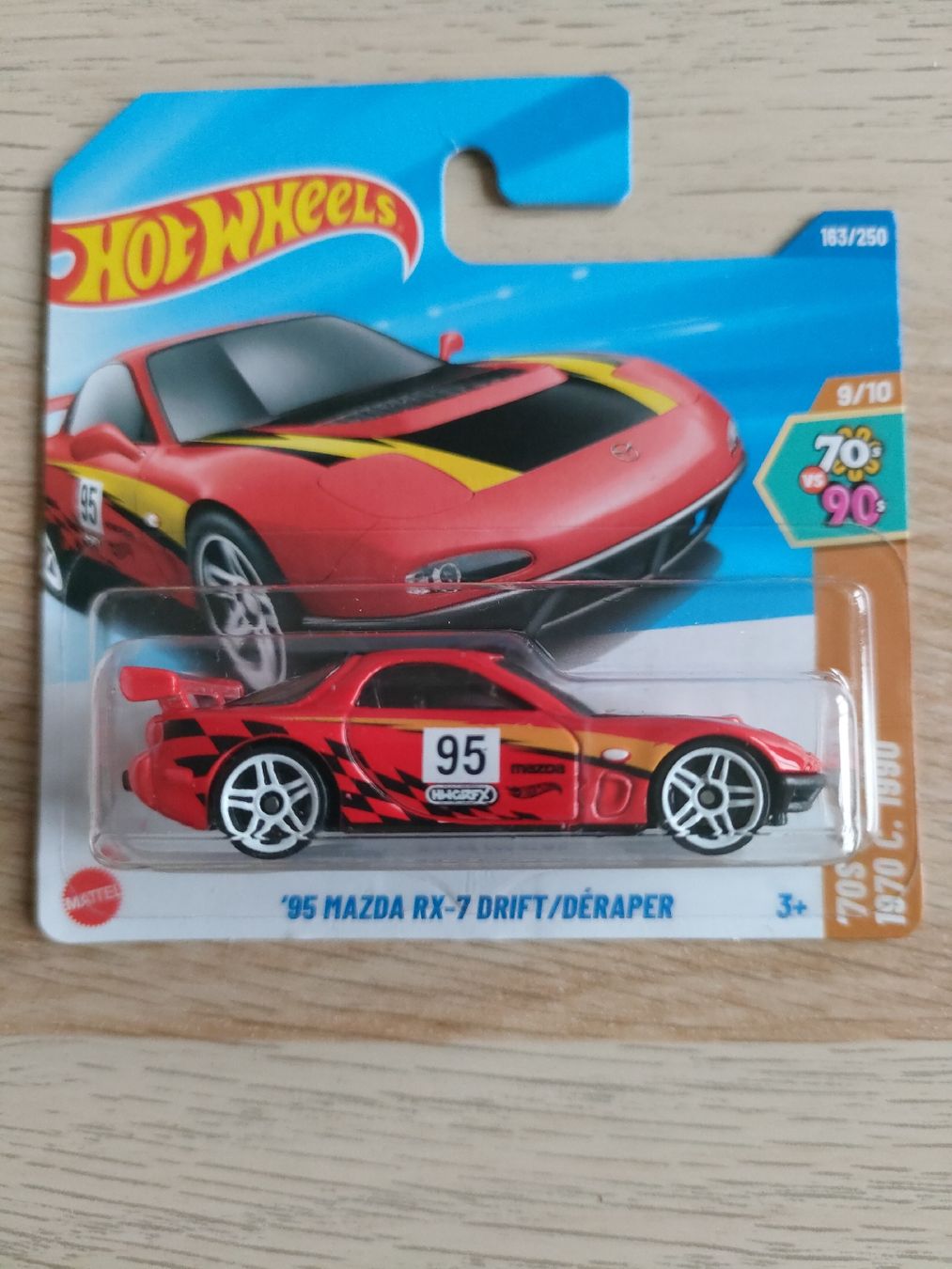 Hot Wheels Modellautos: Hot Wheels - '95 MAZDA RX-7 DRIFT – Neu und originalverpackt aus Basel von Drbozzo