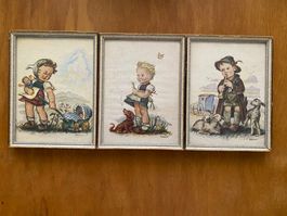 3 vintage Bilder von Arnulf Erich Stegmann
