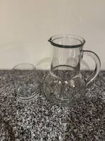 Wasser Karaffe glas