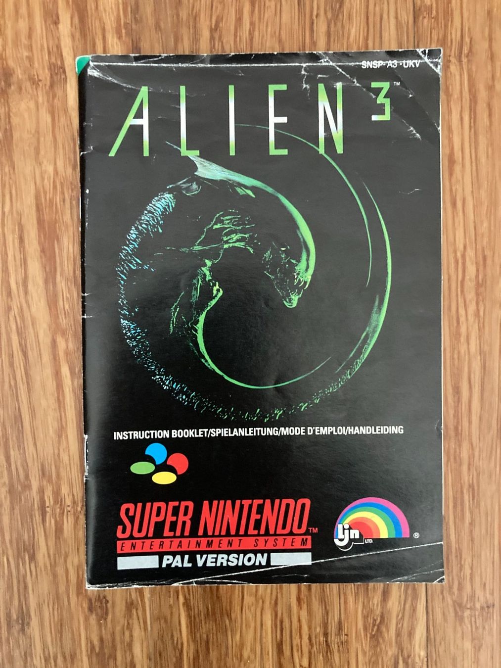 Nintendo Spiele: Spielanleitung Alien 3 SNES Super Nintendo – Gebraucht aus Jonschwil von